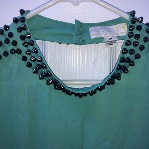 Forever 21+ Studded Sleeveless blouse